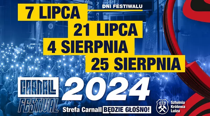 Carnall Festiwal 2024 w Zabrzu. Wiemy kto wystąpi! [LINE-UP]