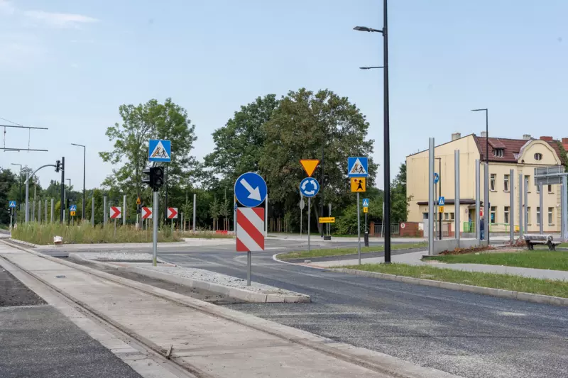 Wkrótce zakończy się inwestycja drogowo-tramwajowa w Mikulczycach