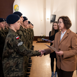 Ślubowanie klas mundurowych