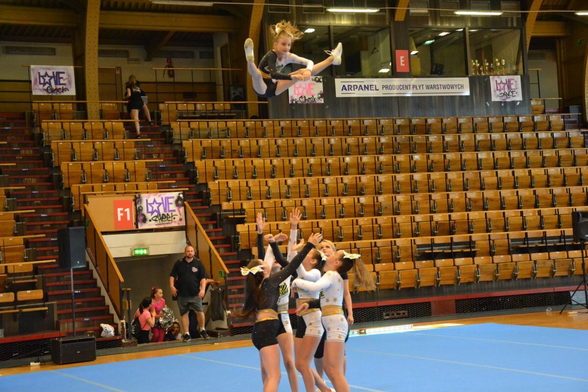 Występy cheerleaderek podczas Cheermanii w Zabrzu
