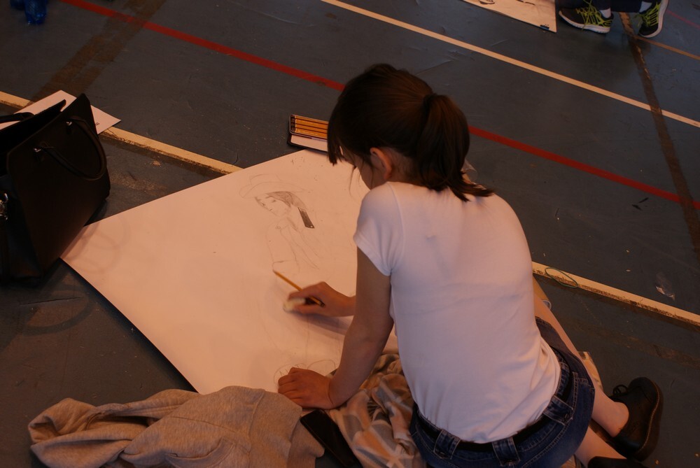 W zabrzańskiej hali MOSIR odbył się XXI Międzynarodowy Festiwal Rysowania.