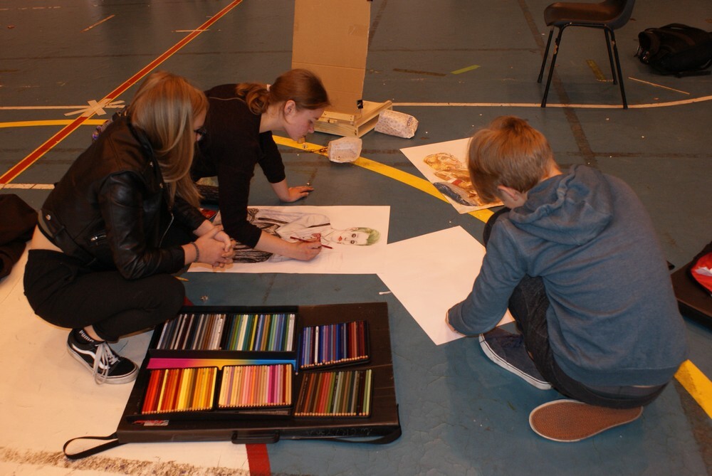 W zabrzańskiej hali MOSIR odbył się XXI Międzynarodowy Festiwal Rysowania.