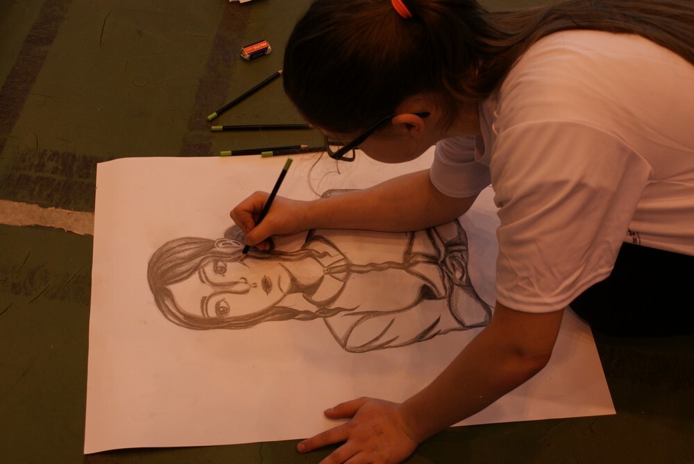 W zabrzańskiej hali MOSIR odbył się XXI Międzynarodowy Festiwal Rysowania.