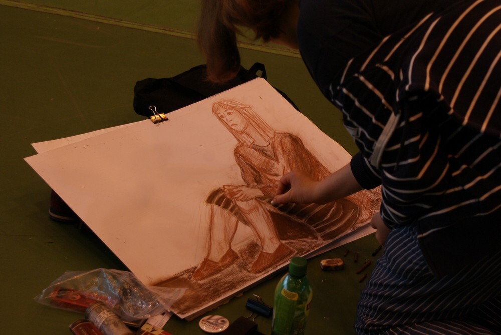 W zabrzańskiej hali MOSIR odbył się XXI Międzynarodowy Festiwal Rysowania.