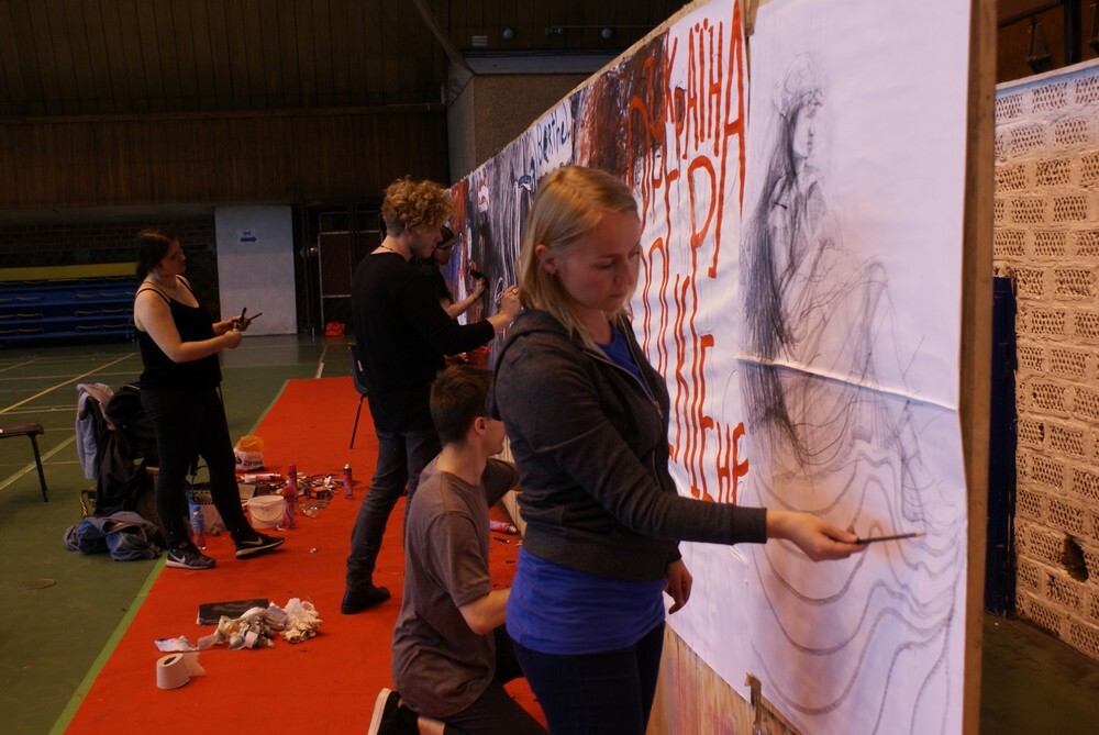 W zabrzańskiej hali MOSIR odbył się XXI Międzynarodowy Festiwal Rysowania.