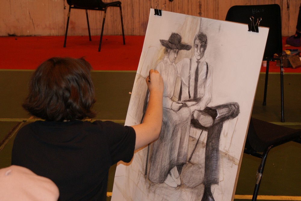 W zabrzańskiej hali MOSIR odbył się XXI Międzynarodowy Festiwal Rysowania.