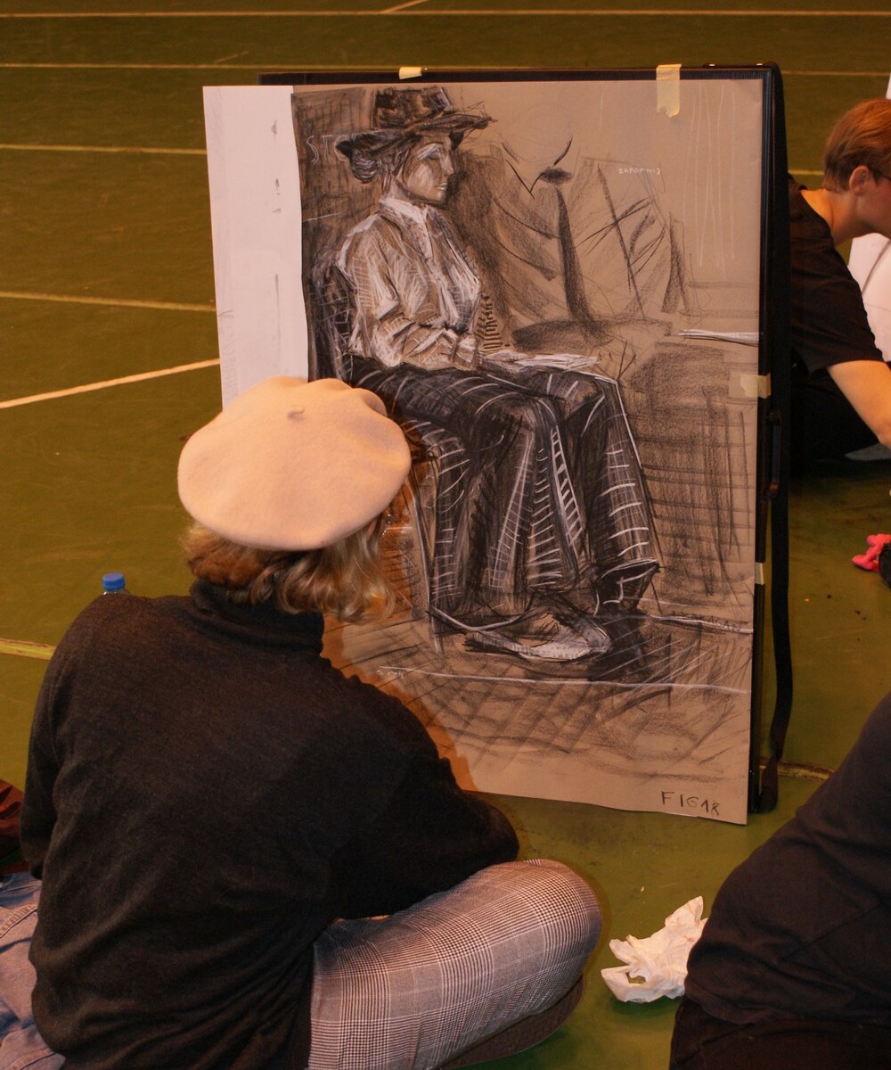 W zabrzańskiej hali MOSIR odbył się XXI Międzynarodowy Festiwal Rysowania.