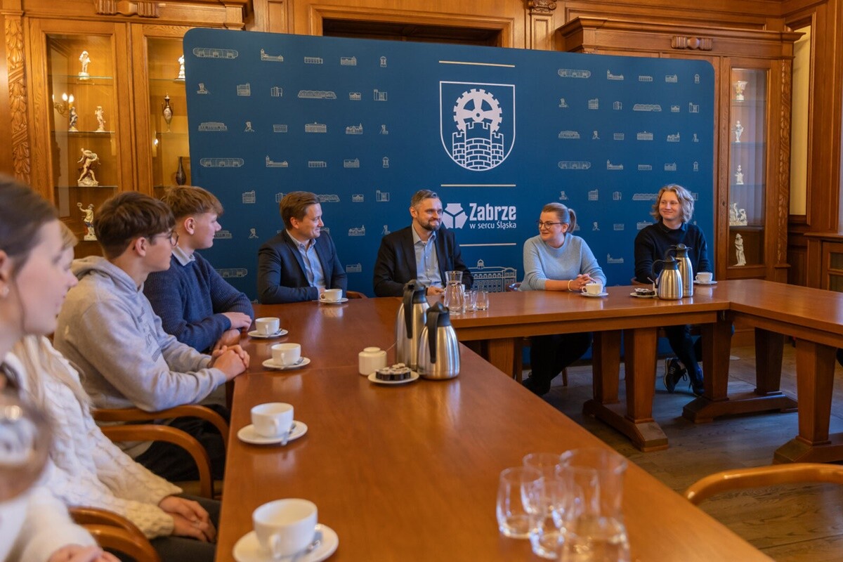 Młodzież z Essen w Zabrzu / fot. UM Zabrze