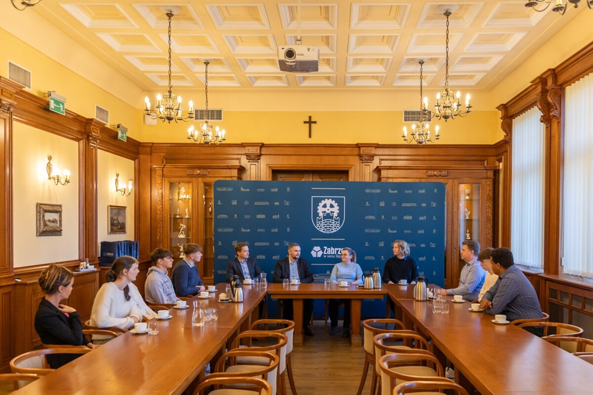 Młodzież z Essen w Zabrzu / fot. UM Zabrze