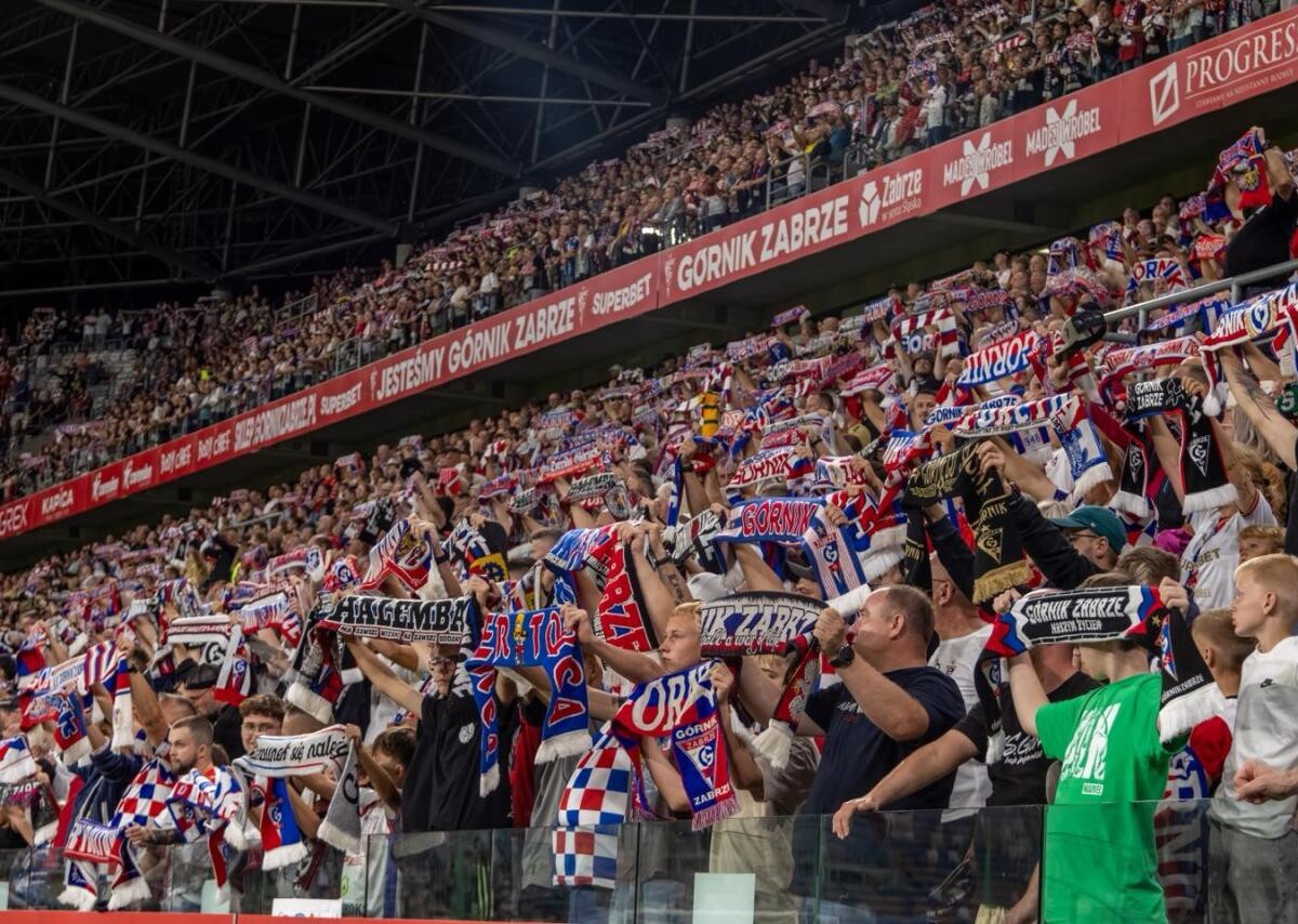 Górnik Zabrze przegrał z Motorem Lublin 0:1 po pierwszej połowie bez bramek / fot. UM Zabrze