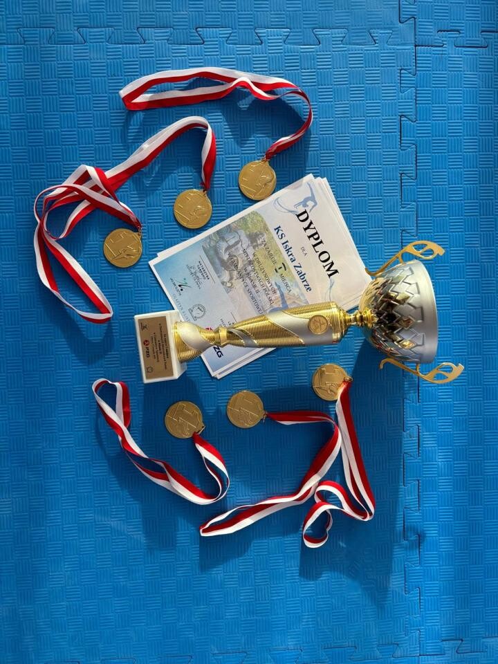 Klub Iskra Zabrze ze złotym tytułem Mistrza Polski / fot. UM Zabrze