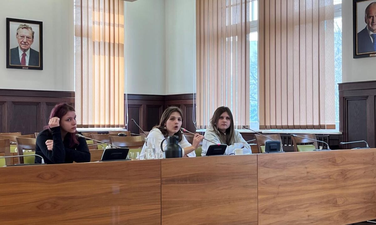 Uczniowie SP nr 22 w Zabrzu odwiedzili Urząd Miejski / fot. UM Zabrze