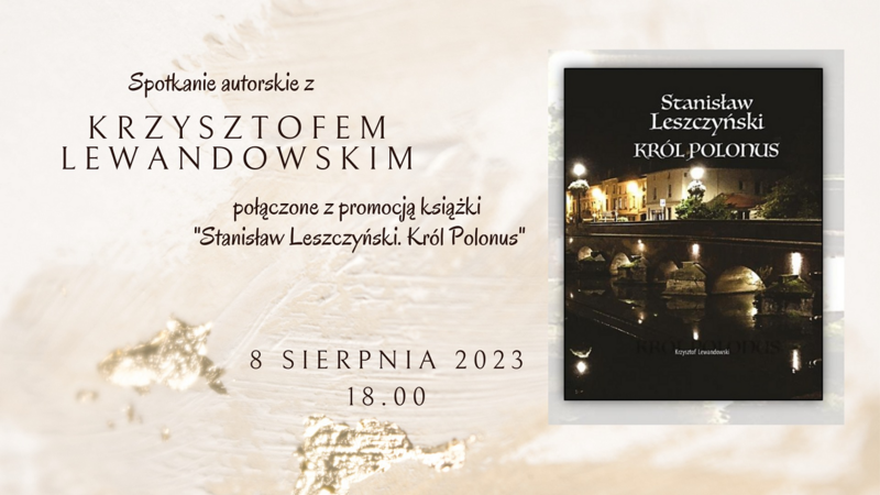 Spotkanie autorskie z Krzysztofem Lewandowskim