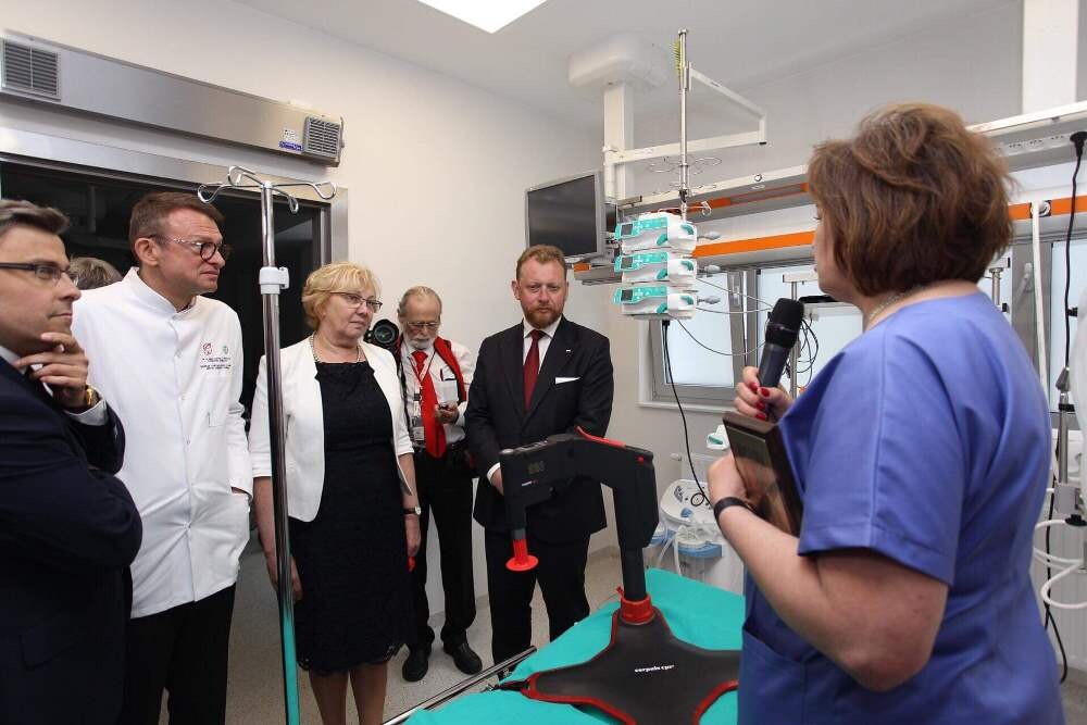 Oficjalne otwarcie oddziału odbyło się w środę 17 lipca. W uroczystości wziął udział minister zdrowia Łukasz Szumowski.